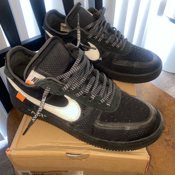 Nike Air Force 1 low Off-White black/white - Picture 11 of 13